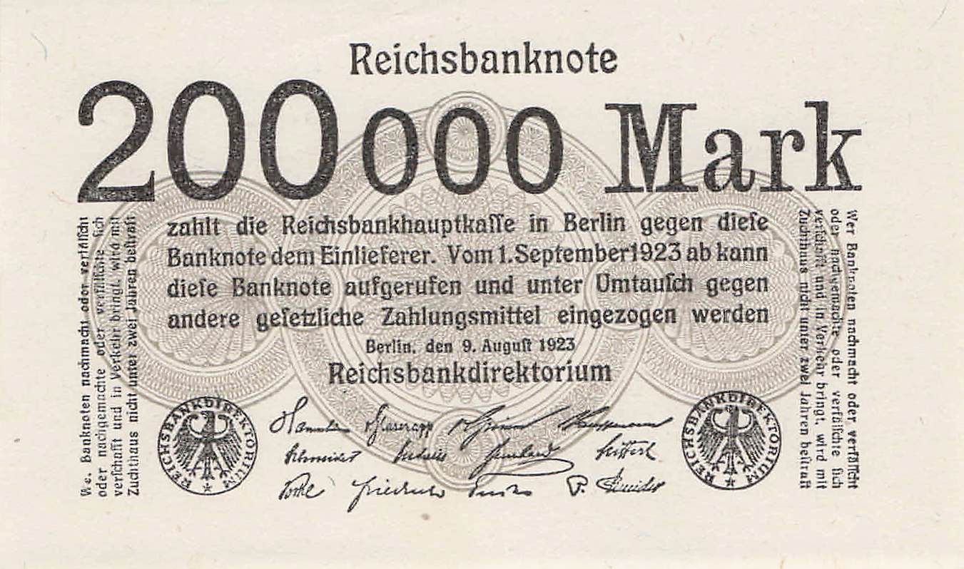 Ro.099 200.000 Mark 1923